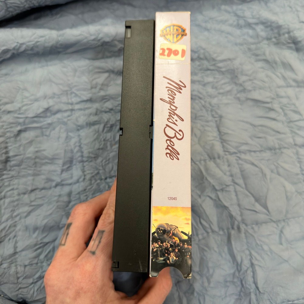 Memphis Belle VHS 1990 Warner Bros Hits WWII Matthew Modine Eric Stoltz 12040 - Picture 5 of 5